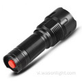 Hunting có thể thu phóng 1000 lumens siêu sáng chói lóa kích thước lớn 3*AA Torch LED Đèn pin điện